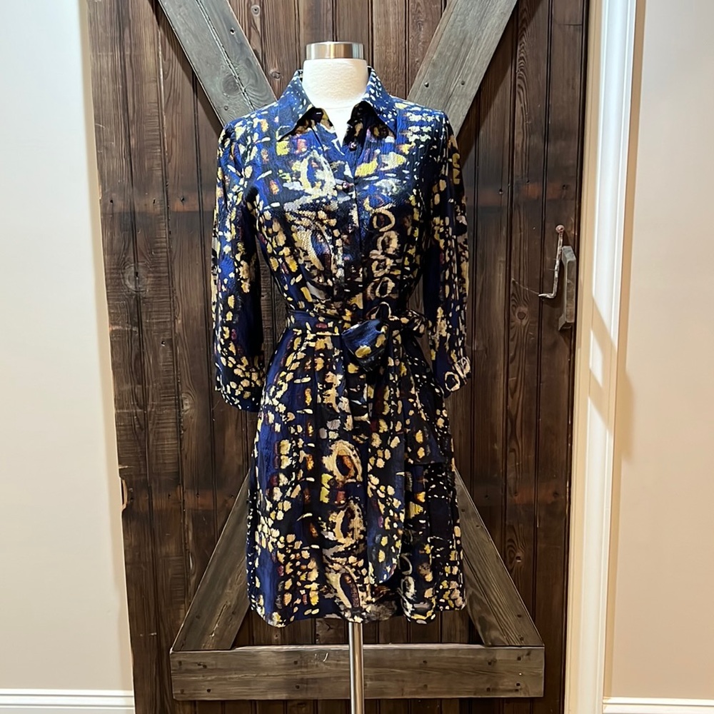 Beth Bowley Geometric Pattern Dress